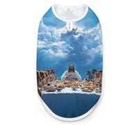 Last Supper Dogs Shirts Lightweight T-Shirts Sleeveless Pet Vest Soft Puppy Clothes