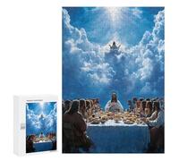 Last Supper Funny Wooden Picture Vertical Version Puzzle Wood Jigsaw Creative Gift for Adults And Family Game