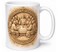 Last Supper Jesus and Apostles Biblical Christian Religious Coffee Gift Mug