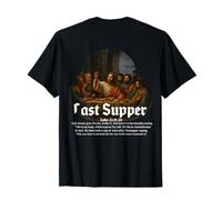 Last Supper Jesus Bible Verse Church God Christian T-Shirt
