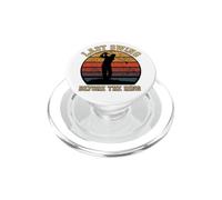Last Swing Before the Ring Golf Sunset Man Silhouette Fun PopSockets PopGrip for MagSafe