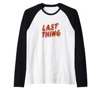 Last Thing Speech Costume for Man and Woman Raglan Baseball Tee