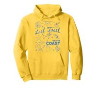 Last Toast On The Coast 2025 Beach Bachelorette Team Bride Pullover Hoodie