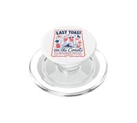 Last Toast On The Coast Bachelor Party PopSockets PopGrip for MagSafe