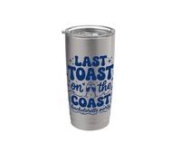 Last Toast On The Coast Bachelor Party Stainless Steel Insulated Tumbler