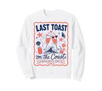 Last Toast On The Coast Bachelor Party Sweatshirt