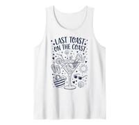 Last Toast On The Coast Bachelor Party Tank Top