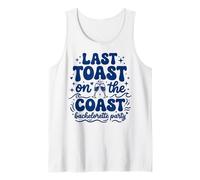 Last Toast On The Coast Bachelor Party Tank Top
