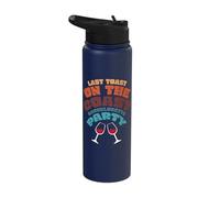 Last Toast On The Coast Bachelorette Party Stainless Steel Insulated Water Bottle