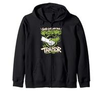 Last Working Day Good Luck Traitor Colleagues Job Change Zip Hoodie