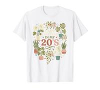 Last Year in My 20s Birthday Plant Lover Turning Thirty Value Graphic T-Shirt, Men, White, S