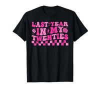Last Year In My 20s Groovy Happy 29th Birthday Party Women T-Shirt