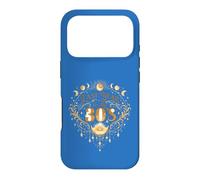 Last Year In My Thirties Birthday Decor Moon Phase Woman Case for iPhone 17 Pro
