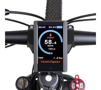 Lastdaytime 3.2 Inch Color Display For BAFANG For Bbs01 BBS02 HD MidDrive Motor, USB Charging Support, Power And Speed Indicator Functions(850C)