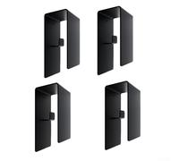 Lastdaytime 304 Stainless Steel Towel Rack with Self-Adhesive No-Drill Hooks for Bathroom or Kitchen Storage, Rust-Resistant