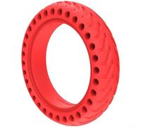 Lastdaytime 8.5x2 Solid Rubber Scooter Tyre For M365 For Honeycomb(red)