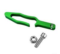 Lastdaytime Alloy Brake Hose Clamp 15mm Max Diameter Rounded Jaws(Green)