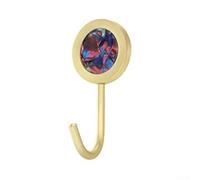 Lastdaytime Artistic Brass Shell Wall Hook Design to Hang Keys and Jewelry Elegantly at Home or Office (Multicolored)