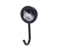 Lastdaytime Artistic Brass Shell Wall Hook Design to Hang Keys and Jewelry Elegantly at Home or Office (Black)