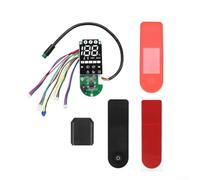 Lastdaytime Electric Scooter Dashboard with Wireless Connectivity, Turn Signals and Speed Display for Xiaomi 5 Max(red)