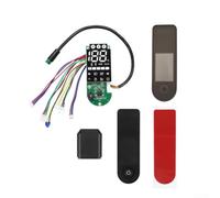 Lastdaytime Electric Scooter Dashboard with Wireless Connectivity, Turn Signals and Speed Display for Xiaomi 5 Max(black)