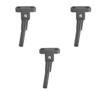 Lastdaytime Electric Scooter Kickstand for Xiaomi 4 for Lite, 2 Pack | Precision Mounting Holes, Tool-Free Install, Reinforced Metal and Wide Base, Stable Parking, Anti-Rust Finish(3CP(11.9cm))