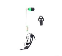 Lastdaytime Fishing Bites Indicators Alarm,Night Fishing Accessories,LED Alarming,Portable Bobbins Hangers Alerter,Length 22CM,Red,Yellow,Blue,Green(green)