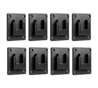 Lastdaytime For Dewalt 20V Tool Rack Wall Mount Bracket Base Hook Drill Tool Holder Storage Organization System Workshop Garage Space Saving Design Easy Install Fits 12-20V Drill Tools(Black)