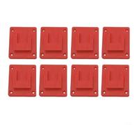 Lastdaytime For Dewalt 20V Tool Rack Wall Mount Bracket Base Hook Drill Tool Holder Storage Organization System Workshop Garage Space Saving Design Easy Install Fits 12-20V Drill Tools(Red)