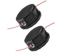 Lastdaytime For Echo Trimmer Head for Speed 400 Efficient Cutting PA Plus 30GF Material Dual-Line Easy Installation Lawns Gardens Black 2 Small 2 Large Italian Style(L:13cm)