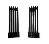 Lastdaytime Front Bumper Grille for BMW E31 840Ci 850i 850CSi Black ABS Replacement 51131940907 51131940908(A pair of)