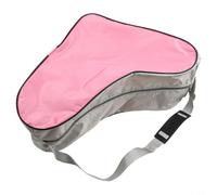 Lastdaytime Ice Skate Bag 39x38x25cm Large Capacity Nylon | Three spacious zones, side mesh pockets, main gear section, fits for quad skates, holds helmet