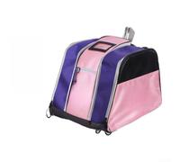 Lastdaytime Large Roller Skate Bag 3-Layer Nylon Backpack | 3-layer design, fits skates helmet pads, generous capacity, organized compartments, black nylon build