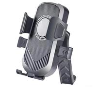 Lastdaytime Motorcycle Phone Holder with Anti Fall Design, Waterproof Features and Sunshade for Glare Reduction (Rrearview mirror)