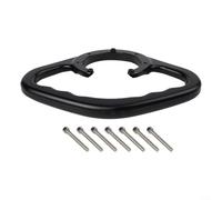 Lastdaytime Passenger Safety Fuel Tank Handle For Honda Motorcycles CNC Aluminum Alloy Grip Bar Rear Seat Armrest Fits CBR Series CB 600F And VTR 1000 Models(black)