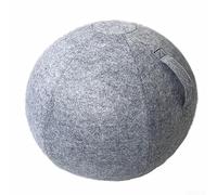 Lastdaytime Protective Felt Cover for Yoga Exercise Balls 55cm 65cm 75cm, Foldable Felt Material Designed to Shield from Damage and Prolong Ball Life (65cm)