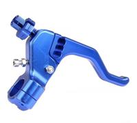 Lastdaytime Short Stunt Clutch Lever for Dirt Bike 7/8 Bar(Blue)