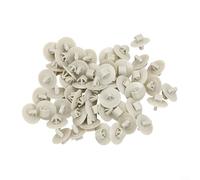 Lastdaytime Side Door Moulding Panel Trim Clips 50 Pack,For Vauxhall,For Vivaro Movano Trafic Master Daily Fits OEM Part Numbers Listed