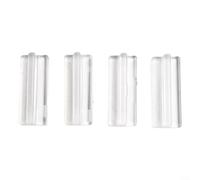 Lastdaytime Silicone Push Pull Handles 4 Transparent Pieces for a Stylish Upgrade to Your Cabinets
