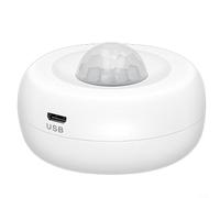Lastdaytime Smart Infrared Motion Sensor for Tuya, WiFi Enabled PIR Detector for Home Security and Automation