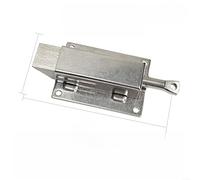 Lastdaytime Stainless Steel Collision Latch Cabinet Lock With Connecting Rod For Van Trailer Doors, Designed For Secure Locking On Modified Cars And Large Cabinets(BSD614-5S-D)