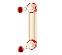 Lastdaytime Suction Cup Mounted Clothes Hanger Storage Rack With Adjustable Length, Designed For Vertical Space Optimization, Easy Setup Without Drilling, Materials For Long Term Use(red)