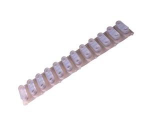 Lasting 12 Keys Conductive Rubber Piano Keys Pad Great for Keyboard Instruments Resistant to Wear and Tear Piano Conductive Rubber