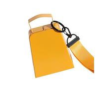 Lasting Cheer Cowbell 4" Big Road Rust Proof Coating Sports Game Activity Cheering Accessories Safety Wrist Rope Resistant Cowbell