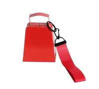 Lasting Cheer Cowbell 4" Big Road Rust Proof Coating Sports Game Activity Cheering Accessories Safety Wrist Rope Resistant Cowbell