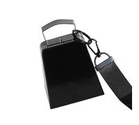 Lasting Cheer Cowbell 4" Big Road Rust Proof Coating Sports Game Activity Cheering Accessories Safety Wrist Rope Resistant Cowbell