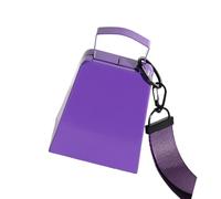 Lasting Cheer Cowbell 4" Big Road Rust Proof Coating Sports Game Activity Cheering Accessories Safety Wrist Rope Resistant Cowbell