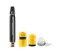 Lasting Garden Hose Nozzle Having 3 Adapters and Increased Water Force for Complete Cleaning Friendly Watering Nozzle