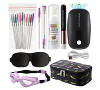 Lasting Lashes Eyelash Extension Care Set | Eyelash Cleaning Set | Accessories for Eyelash Extensions | Eyelash Shampoo Set | False Eyelashes