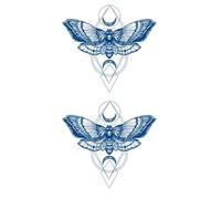 Lasting Tattoos 2 Weeks Lasting Temporary Waterproof Tattoo Butterfly Tiger Dragon Body Art Arm Fake Tattoo Sticker(011)